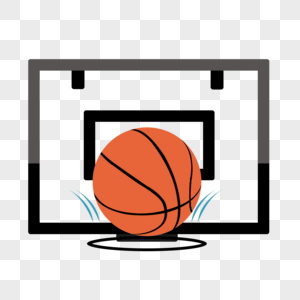 插画  |悬挂篮球框场馆篮球框照片  |宽阔的篮球球场篮球框模板