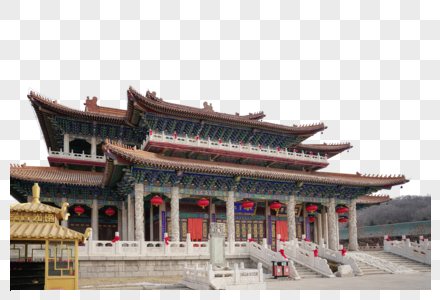 鞍山玉佛苑玉佛寺古建筑群图片