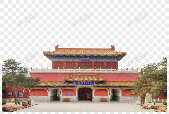 鞍山玉佛苑玉佛寺古建筑群图片