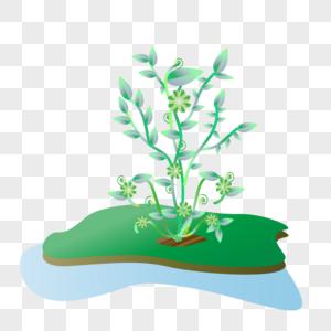 世界环境日植物元素图片