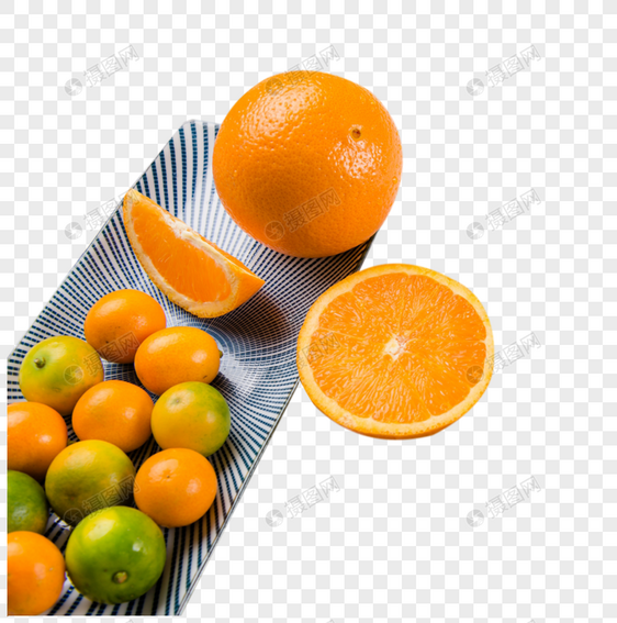 橘子甜橙图片