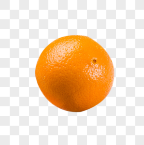 一个橙子图片