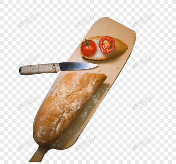 面包西红柿图片