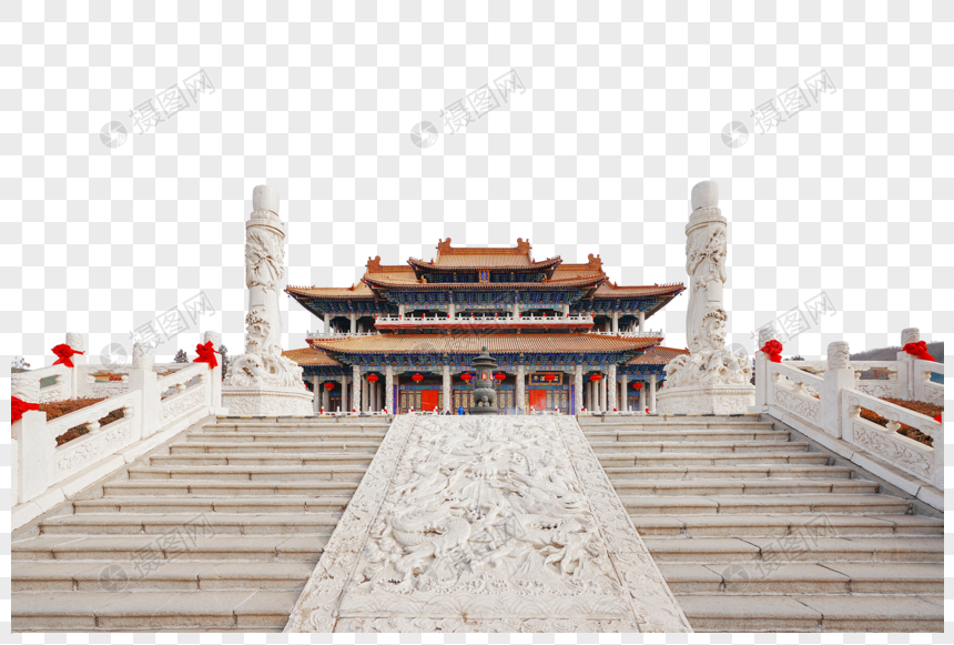 鞍山玉佛苑玉佛寺古建筑群图片