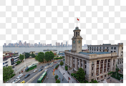 武汉江汉关城市风光高清图片