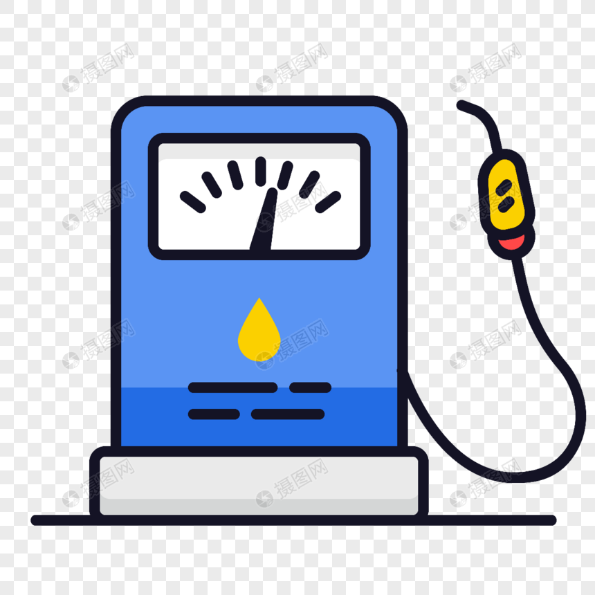 免抠元素 手绘/卡通元素 母亲节 电流表图标免抠矢量插画素材.