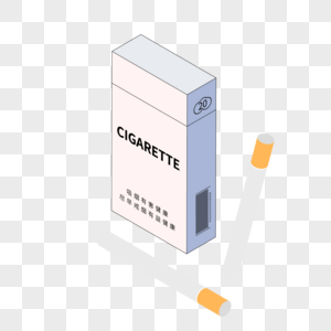 香烟2.5d风格图片