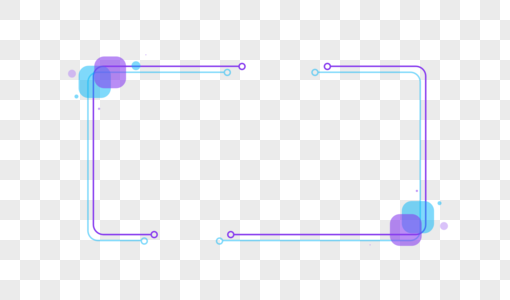 创意科技边框设计高清图片