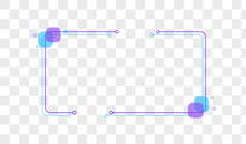创意科技边框设计图片
