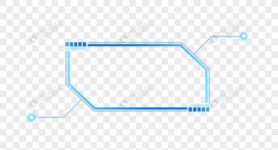 创意科技边框设计图片