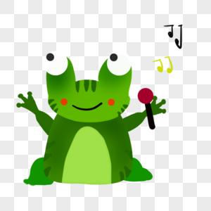 唱歌的青蛙图片