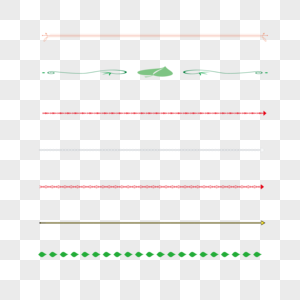 分割线简约可爱线高清图片
