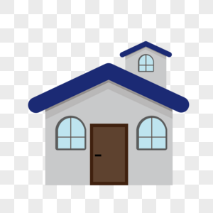 AI矢量图别墅小房子图片
