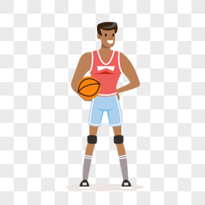 篮球运动员篮球装备高清图片