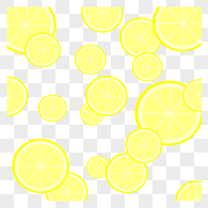 柠檬印花图片