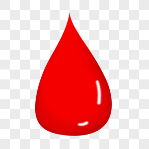 一滴红色的血图片素材