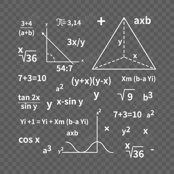 数学公式图片