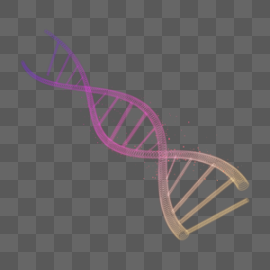 红色渐变DNA图片