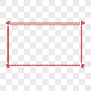 卡通手绘可爱粉色边框图片