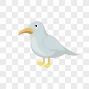 AI矢量图可爱卡通动物元素信鸽鸽子图片