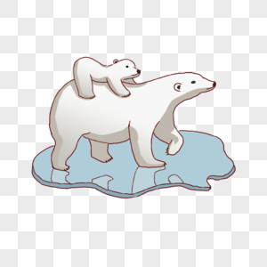 世界海洋日北极熊高清图片