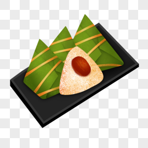 红枣粽子图片