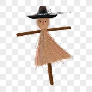稻草人图片素材