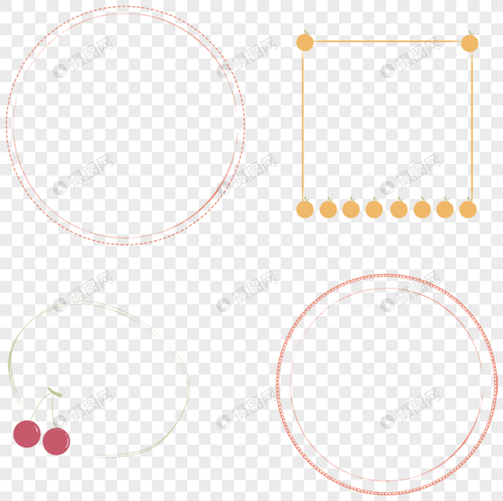 水果边框图片