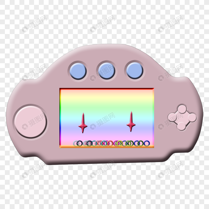 套圈游戏机元素素材下载 正版素材 摄图网