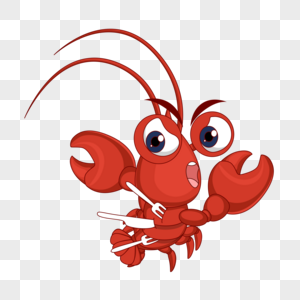 麻辣小龙虾元素