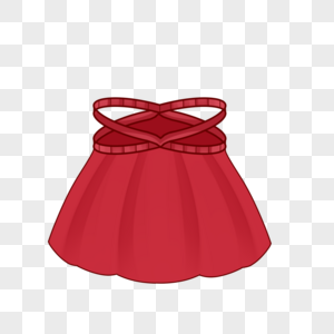 可爱小红裙可爱裙子红土城高清图片