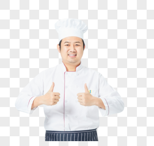 男性厨师劳动节厨师长高清图片
