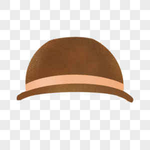 帽子棕色帽子高清图片