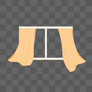 飘起的窗帘图片素材