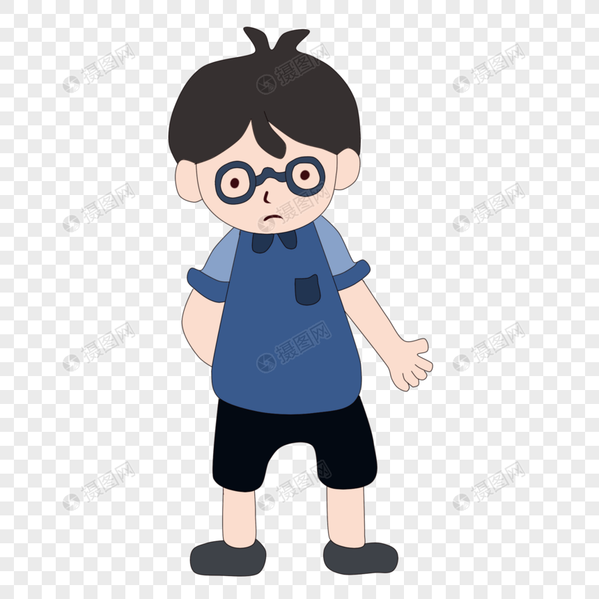 卡通人物元素素材下载 正版素材 摄图网