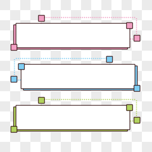 简约标题框多条方框高清图片