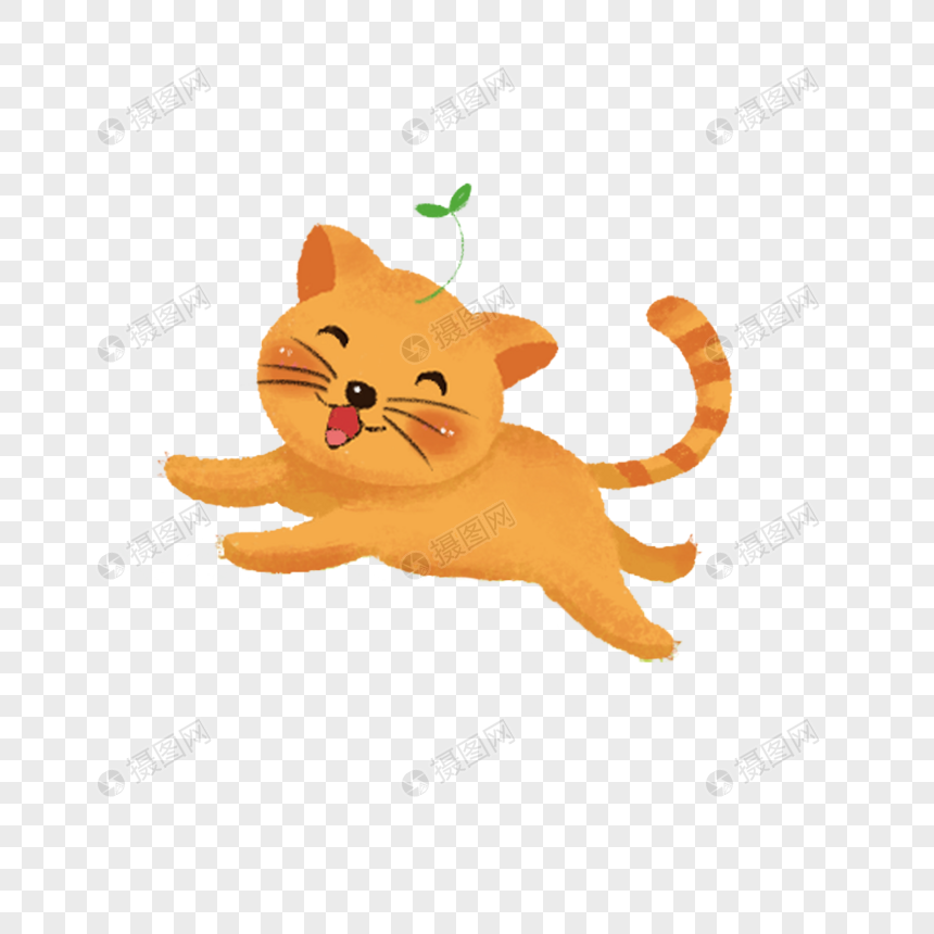 奔跑的小猫