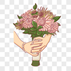 蓝色手捧花束图片_蓝色手捧花束图片大全_蓝色手捧花