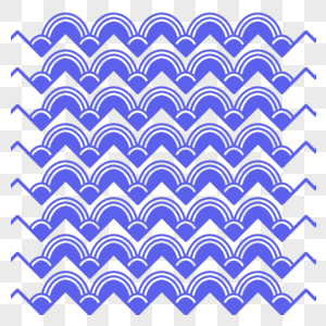 底图布料花纹布纹波浪形蓝色布料图片