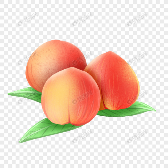 夏季水果水蜜桃图片