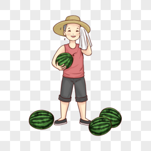 西瓜元素素材