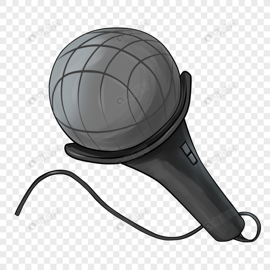 麦克风元素素材下载 正版素材 摄图网