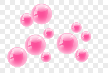 玻璃球元素球体光泽球高清图片