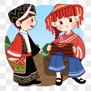 毛南族舞蹈图片