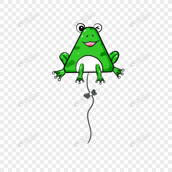 小青蛙气球图片