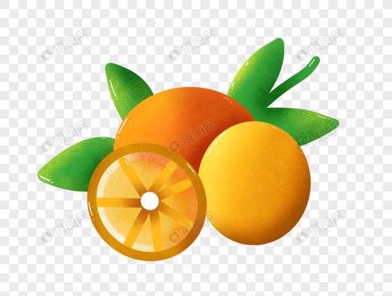橙子水果素材图片