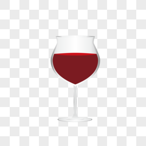 AI矢量图红酒酒杯图片