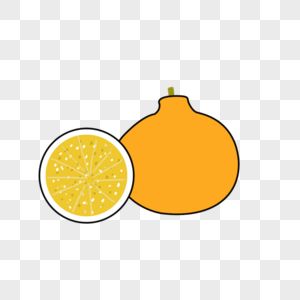 橘子小图标图片