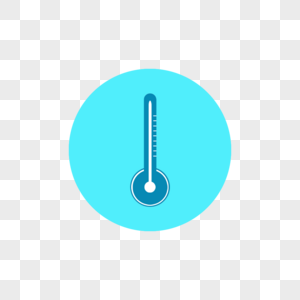 温度计图标温度计按钮素材高清图片