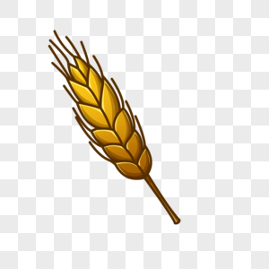 卡通麦穗图片元素素材